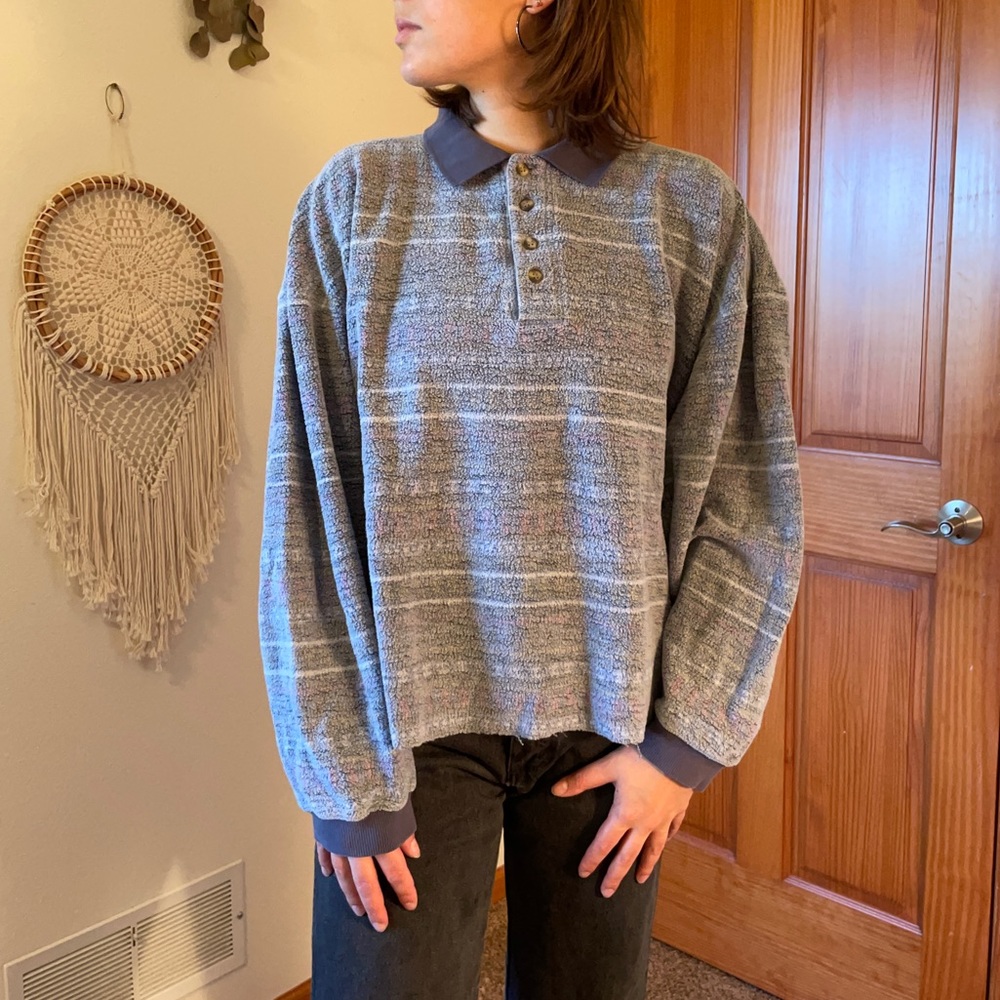 Vintage - Collard long sleeve